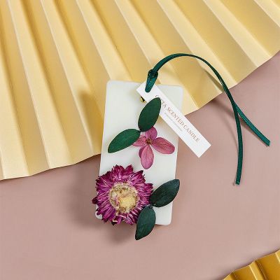 三维工匠衣柜干薰干花车载除异味蜡片持久香囊留香固体香薰片香包生日礼物方形菠萝菊