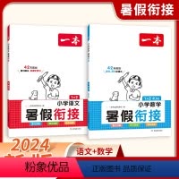 小学通用 [小升初]语文 [正版]2023版一本暑假衔接语文人教版 一升二升三升四升五升六小升初复习预习暑假作业本衔接练