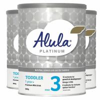 3罐装澳洲直邮-新包装原装进口澳洲惠氏S26 alula铂金装婴幼儿奶粉3段1+段(1岁以上)900g 爱羽乐