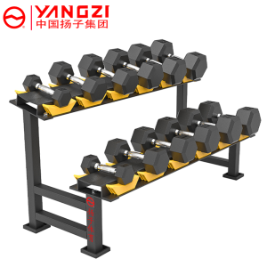 扬子(YANGZI)六角包胶哑铃YZ-Y022