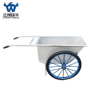 立伟铁牛不锈钢直柄小推车小号/个