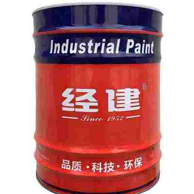经建 钢结构防锈漆 铁红色18kg 桶
