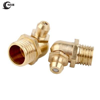 有成鑫 铜黄油嘴90度 6*1-90° 个