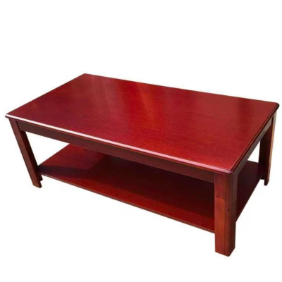 苏宁宜品现代中式储物茶几方形木质设计简约实用