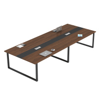 迅迈 5000*1400*750mm会议桌 长桌简约现代培训桌 接待洽谈桌 会议室商务会客桌