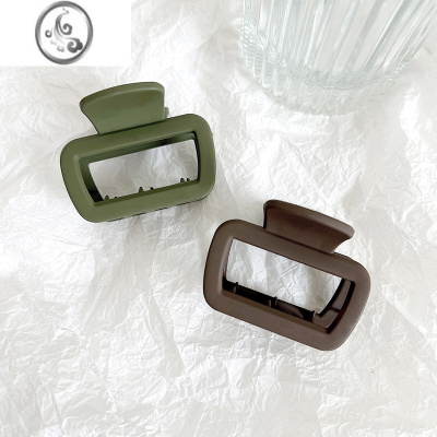 JiMi2个装简约小抓夹网红2022年新款高端半扎发发夹女后脑勺鲨鱼夹子