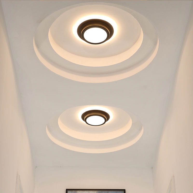 过道灯走廊灯简约现代射灯led天花灯筒灯进门灯入户玄关灯阳台灯