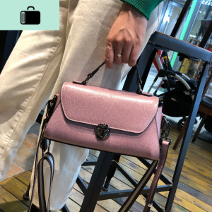 皮包包女包2020春夏新款韩版手提包时尚百搭牛皮斜挎包女小包包NEW LAKE