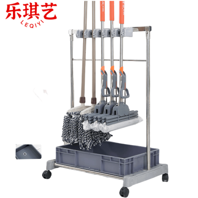 乐琪艺落地拖把架6挂8钩个