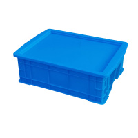 臻远ZY-SNXD-85收纳储物箱长方形物流中转箱带盖子 520*370*165mm