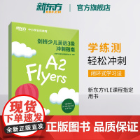 [新东方店]剑桥少儿英语3级冲刺指南 小学儿童YLE Flyers考试教材考纲词汇核心语法答题技巧考题解析专项辅导书籍