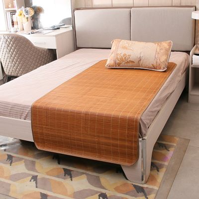 竹席凉席1.5米双面可折叠夏季单人床学生宿舍0.9米竹凉席1.2m席子木晓凡
