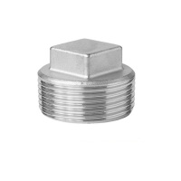 盛京联硕不锈钢外丝堵头DN6[1分]304材质 个