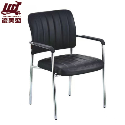 凌美盛 四腿椅皮面会议椅 LMS-187/把