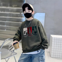 男童卫衣春秋款2026新款大童春装内搭潮酷儿童装痞帅运动长袖上衣