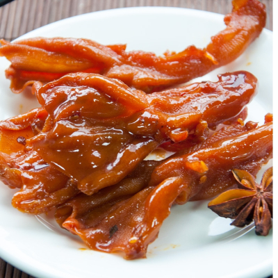 酱香鸭掌50g*15个装去骨鸭爪网红休闲零食小吃脱骨鸭肉即食品熟食酱香味3个装