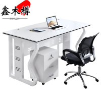 鑫木樽屏风工位单人位+柜椅套