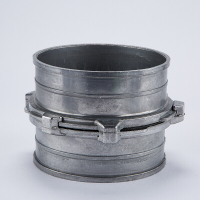 汐岩1/2/3/4/5/6/8寸快速活铝合金通用2爪加厚铝接头扣配件水带 5寸加厚3爪接头