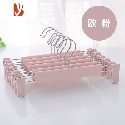 三维工匠裤夹家用裤子挂架防滑专用器晾晒内衣带jk裙夹衣架裤架夹子