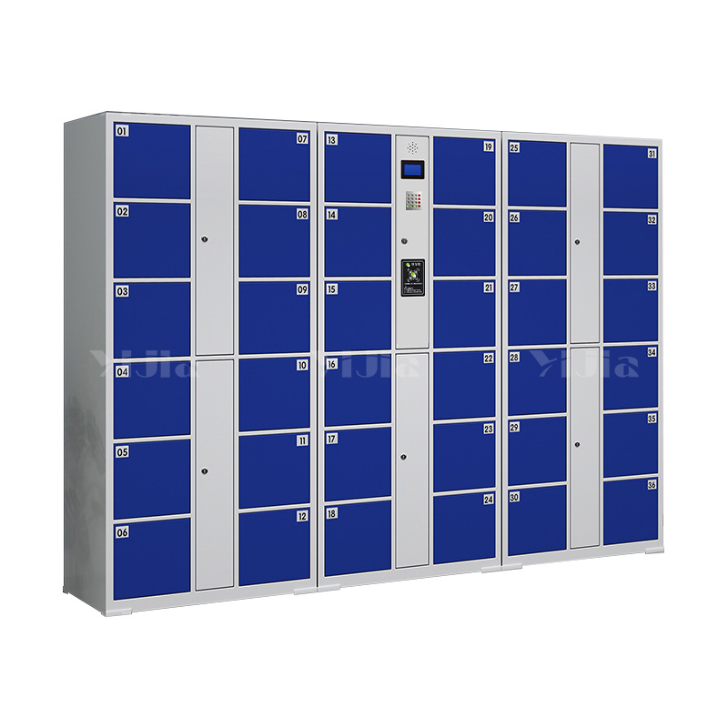 翌嘉 YJ4082619 电子存包柜智能寄存柜密码柜子储物柜 36门微信扫码款