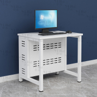 翌嘉 钢架电脑桌培训桌机房电脑桌学习桌课桌 单人位G款