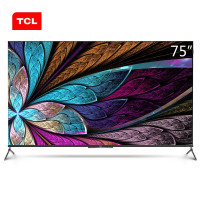 TCL 官方旗舰 75C8 (75英寸) 吋 LED量子点40核 3+32GB大内存 安桥音响人工智能网络平板电视