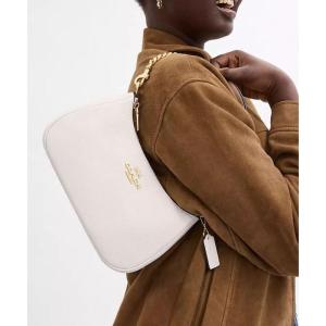 COACH女士包多功能口袋单肩包可拆卸肩带斜挎包日常出行通勤办公 White