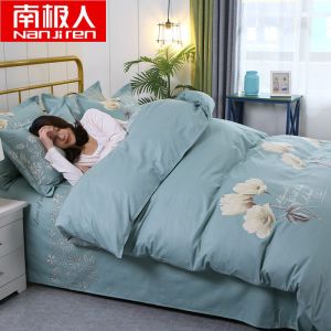 四件套床上用品斜纹布床单被套三件套