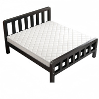 悦兴诚铁架床1.2米+5cm床垫套