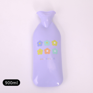 家柏饰(CORATED)热水袋毛绒注水暖水袋女敷肚子学生便携式防爆灌水暖手宝