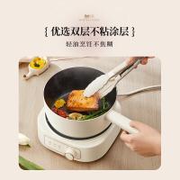 小熊(Bear)电煮锅 电火锅 电热锅 电炒锅2.5L小电锅分体 学生宿舍多功能锅煮煎炒锅 DHG-D25E5