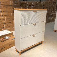 北欧式超薄翻斗鞋柜简约现代玄关17cm家用厅柜口储物柜鞋架