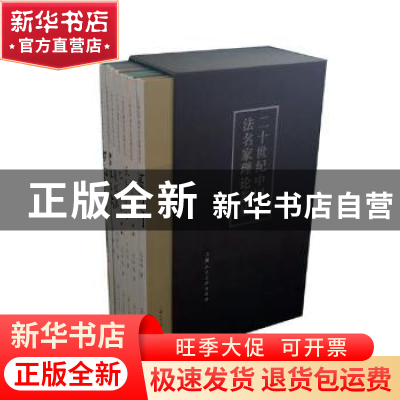 正版 二十世纪中国书法名家理论艺丛(全7册) 林散之,于右任,