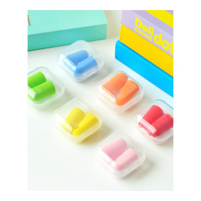 家柏饰(CORATED)隔音耳塞防噪音防呼噜睡觉男女专业学习用消音抗噪盒装