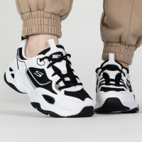Skechers/斯凯奇女鞋新款厚底熊猫鞋缓震运动鞋复古休闲鞋896256-WBK ZP