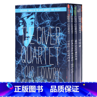 记忆传授人四部曲盒装 [正版]记忆传授人The Giver 赐予者 英文原版小说 Lois Lowry 洛伊丝劳里 科幻