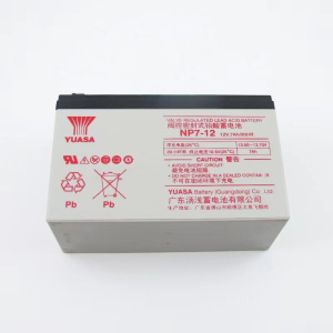 汤浅YUASA 铅酸蓄电池12V7Ah NP7-12含配件 只