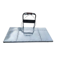 永满铁运 平板车 搬运车 可折叠1.6*0.7m 台