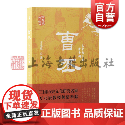 曹丕文豪天子的清平调 方北辰说三国方北辰著上海古籍出版社文化史人物传记史学军事史政治史
