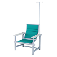 晋舰 输液椅医院诊所点滴吊针排椅大厅加固加厚候诊椅 单人白板扶手绿