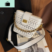 夏天上新小包包女包2020流行新款潮时尚镂空斜挎包女士单肩水桶包NEW LAKE女士单肩包