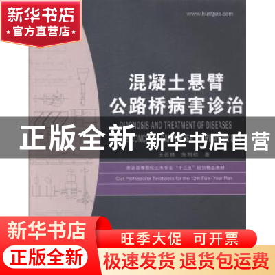 正版 混凝土悬臂公路桥病害诊治 王若林,朱利明著 华中科技大学