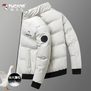 啄木鸟冬季新款羽绒棉服男士加厚保暖立领棉衣棉袄子上衣服外套男