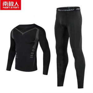 健身服男套装春夏季紧身衣衣男跑步篮球运动服套装