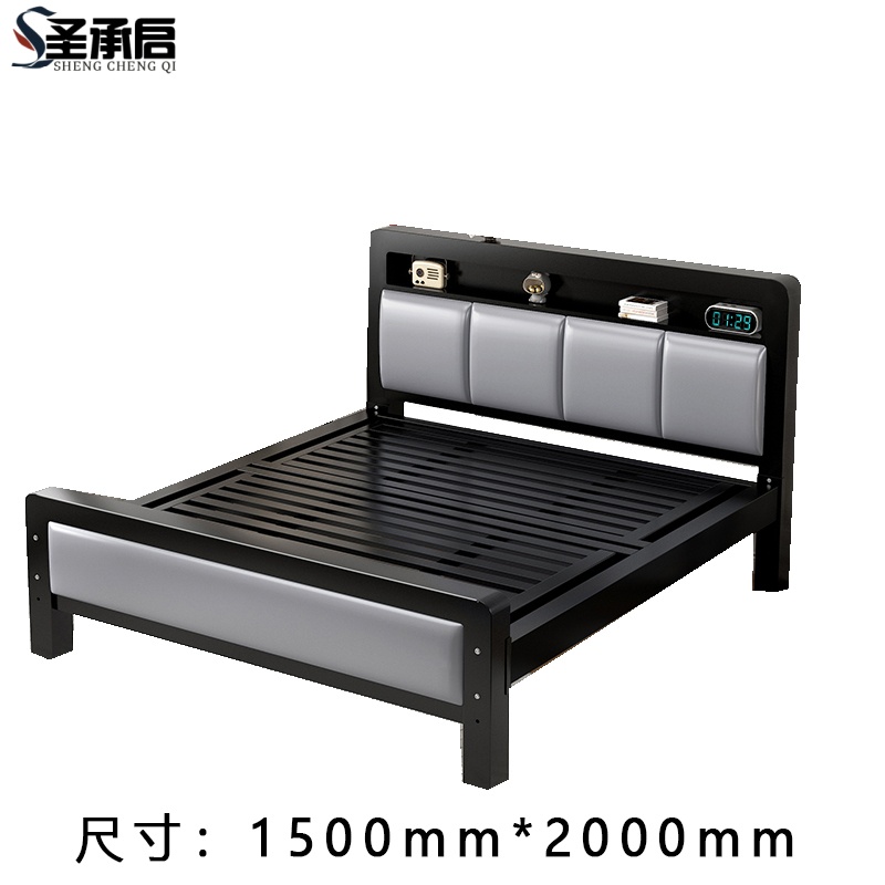 圣承启 双人床150*200cm张