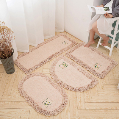 卫生间门口地垫浴室洗手间家用脚垫卧室门垫进门厕所防滑吸水地垫