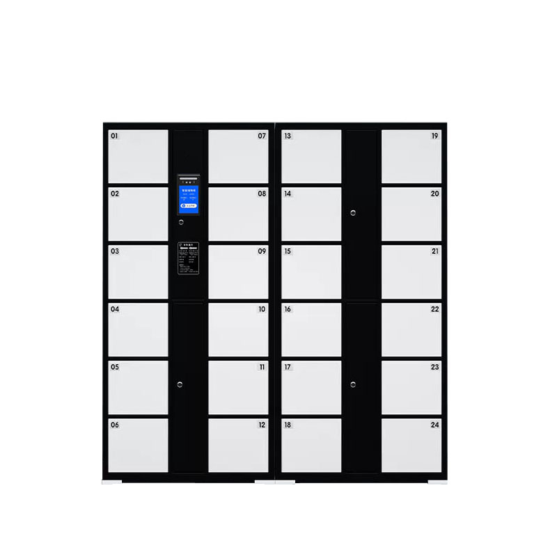 锦北电子存包柜商场超市智能物品寄存柜员工衣物储存柜 24门人脸识别
