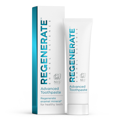 REGENERATE牙釉质修护牙膏75ml釉白小白钻持久清新口气去黄去口臭法国原装进口
