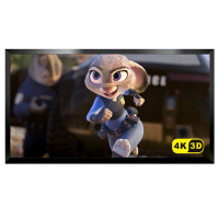 经科JK画框投影幕布投影机小边框H3-FL/W2正投软幕133寸16:10