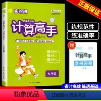 计算高手[人教版] 七年级/初中一年级 [正版]2024新版初中数学计算高手七年级八年级上下全一册人教版初一初二数学计算